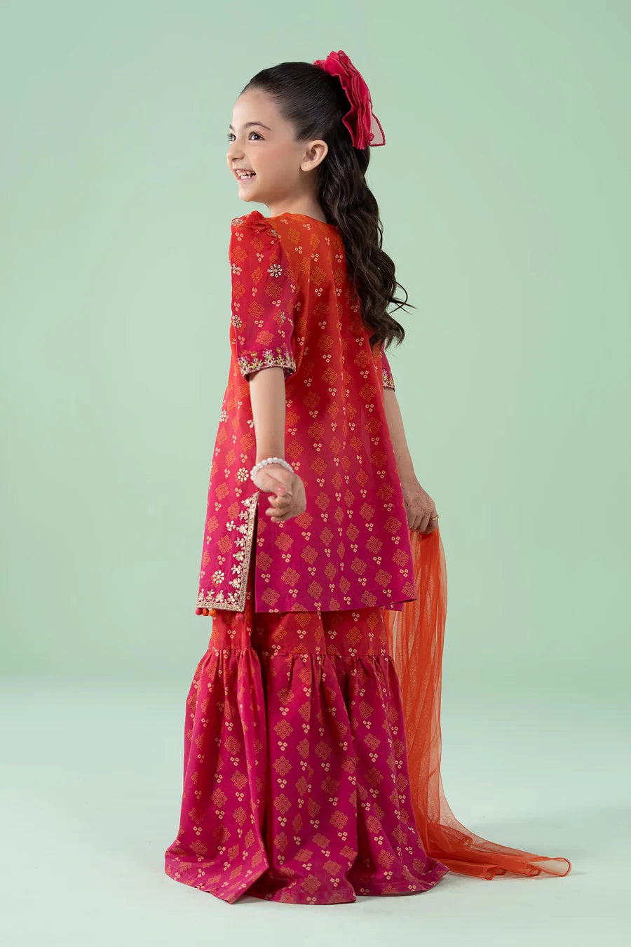 ZH026 3 Piece Embroidered Lawn Suit