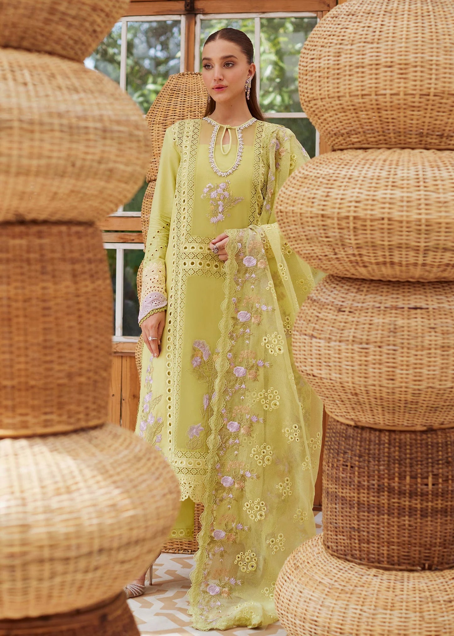 Crimson - Lawn Embroidered -3 PC