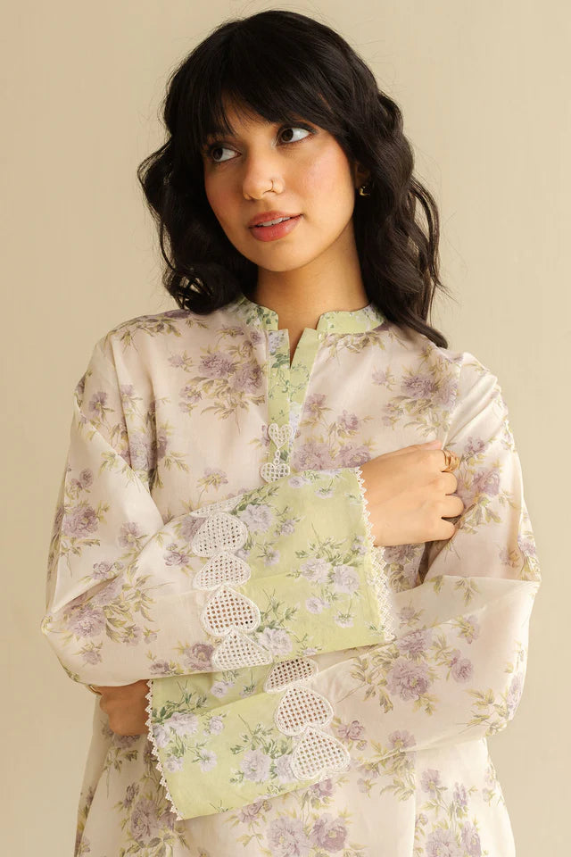 Zara Shahjahan -Printed Lawn-2PC