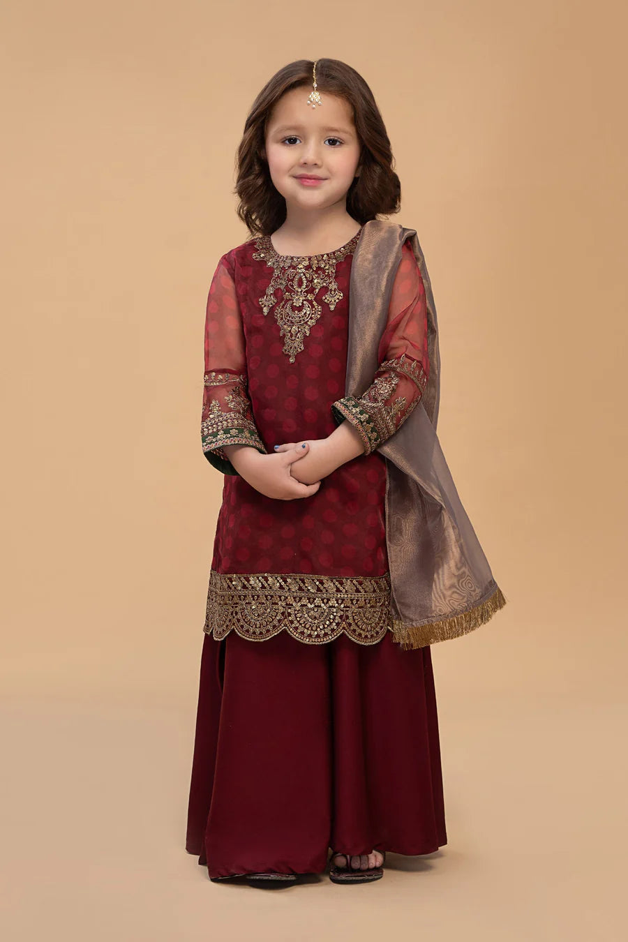 ZH022 3 Piece Embroidered Lawn Suit