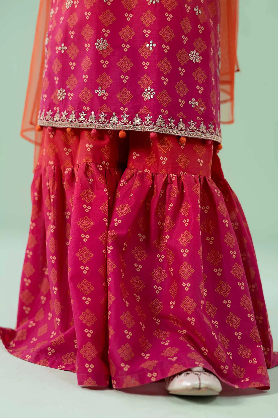 ZH026 3 Piece Embroidered Lawn Suit