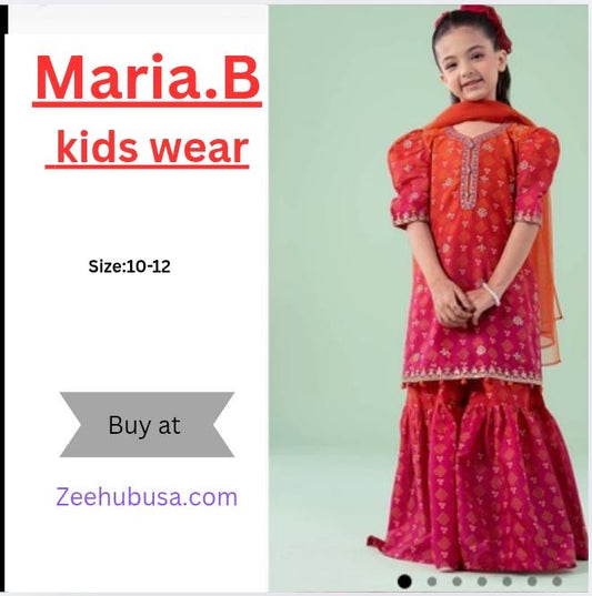 ZH026 3 Piece Embroidered Lawn Suit