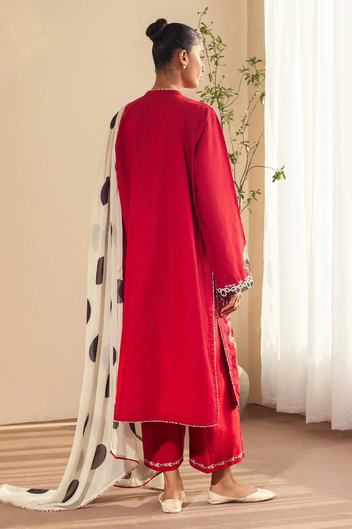 Zara Shahjahan-Cambric-3PC