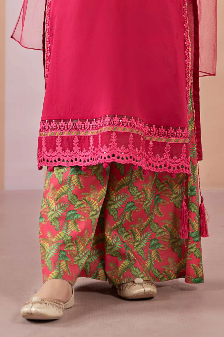 ZH023 3 Piece Printed Lawn Suit