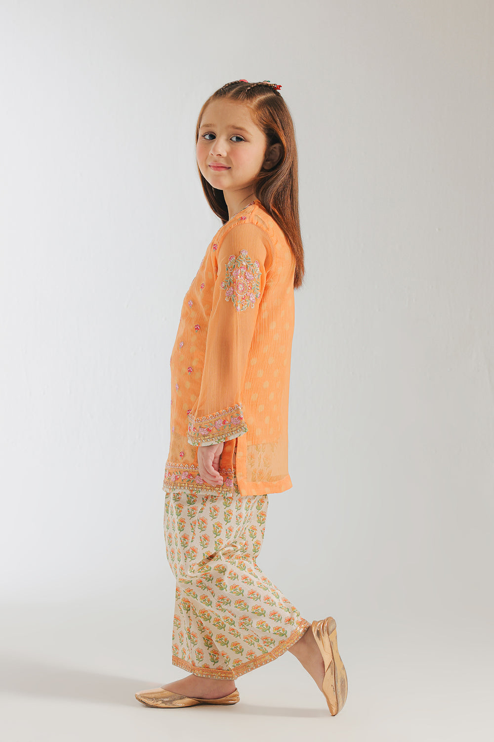 Ethnic-Embroidered Suit-2PC