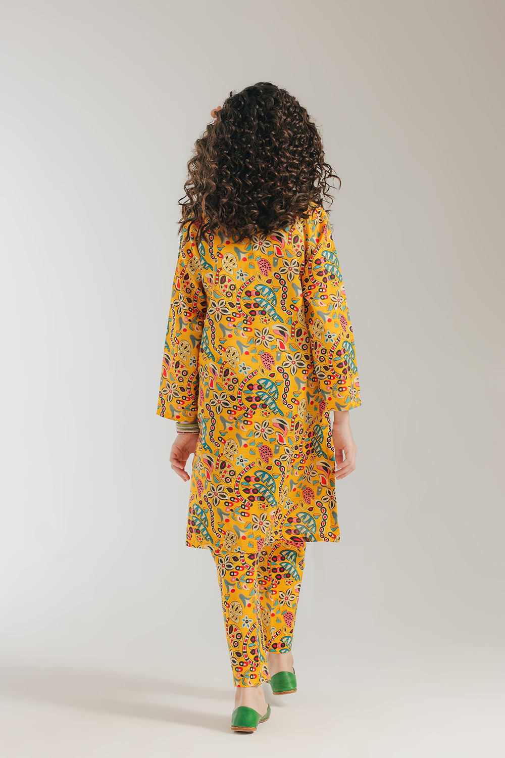 Ethnic -Printed Suit-2Pc