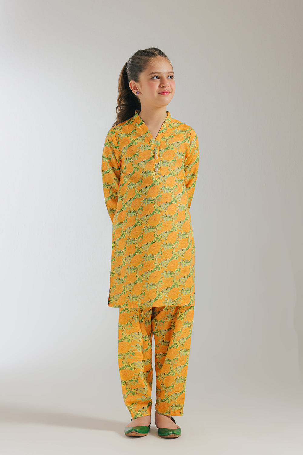 Ethnic -Printed Suit-2PC