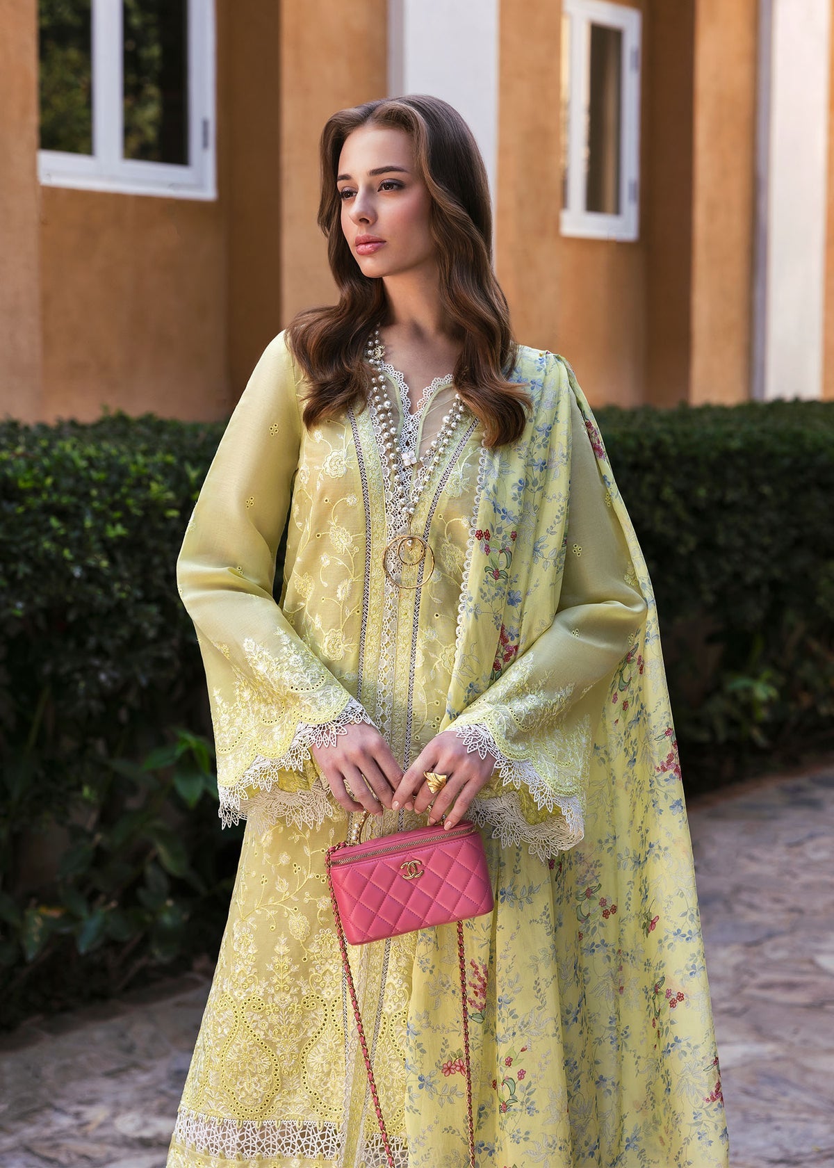 Kanwal Malik -Embroidered Suit-3PC