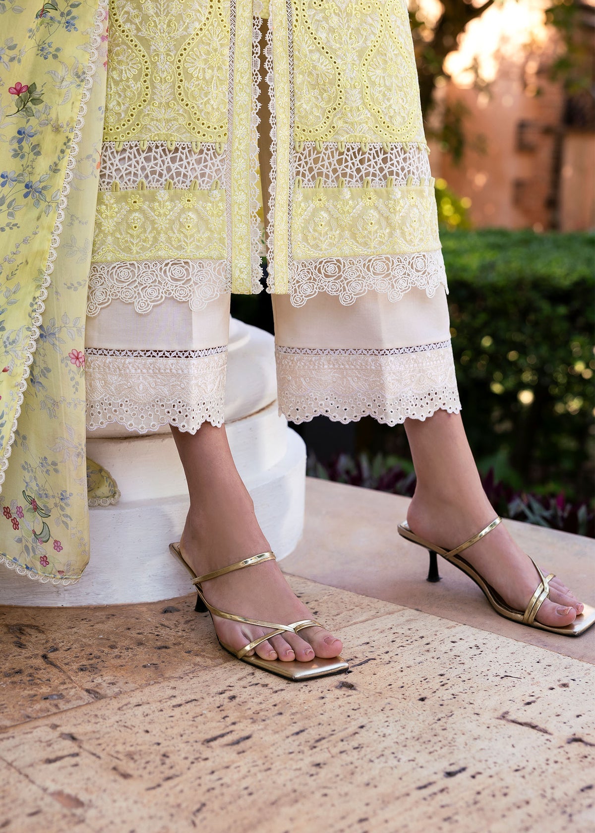 Kanwal Malik -Embroidered Suit-3PC