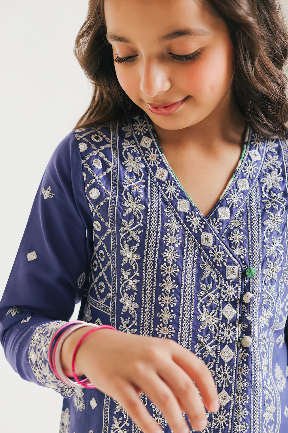 Ethnic Embrioded Suit -3PC