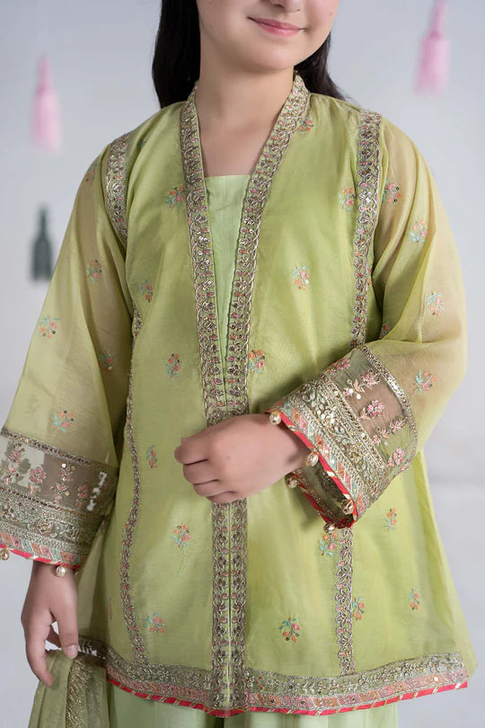 Maria B-Embroidered Paper Cotton Suit 3 PC