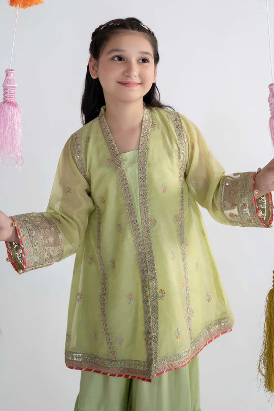 Maria B-Embroidered Paper Cotton Suit 3 PC