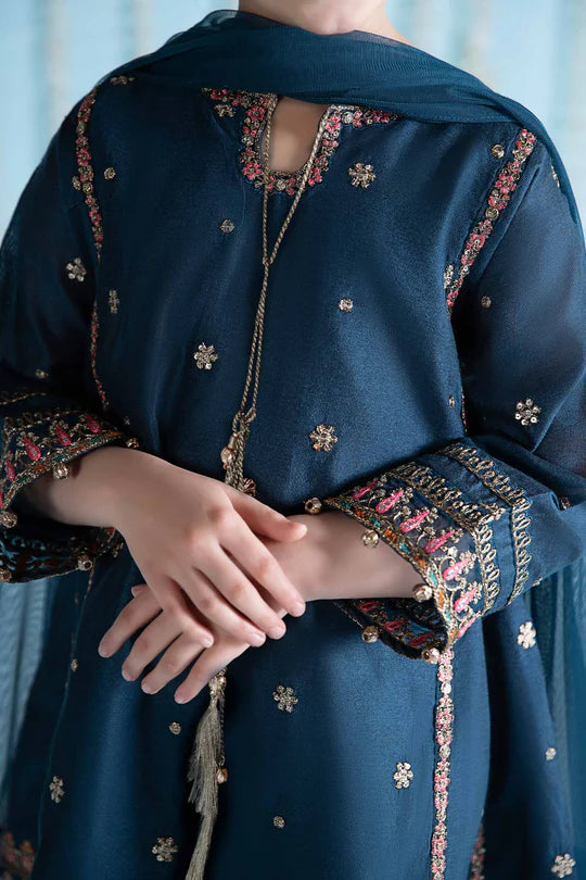 Maria B-Embroidered Yarn Dyed Suit-3PC