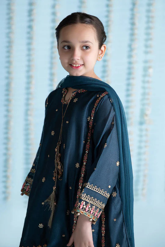 Maria B-Embroidered Yarn Dyed Suit-3PC