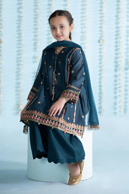 Maria B-Embroidered Yarn Dyed Suit-3PC