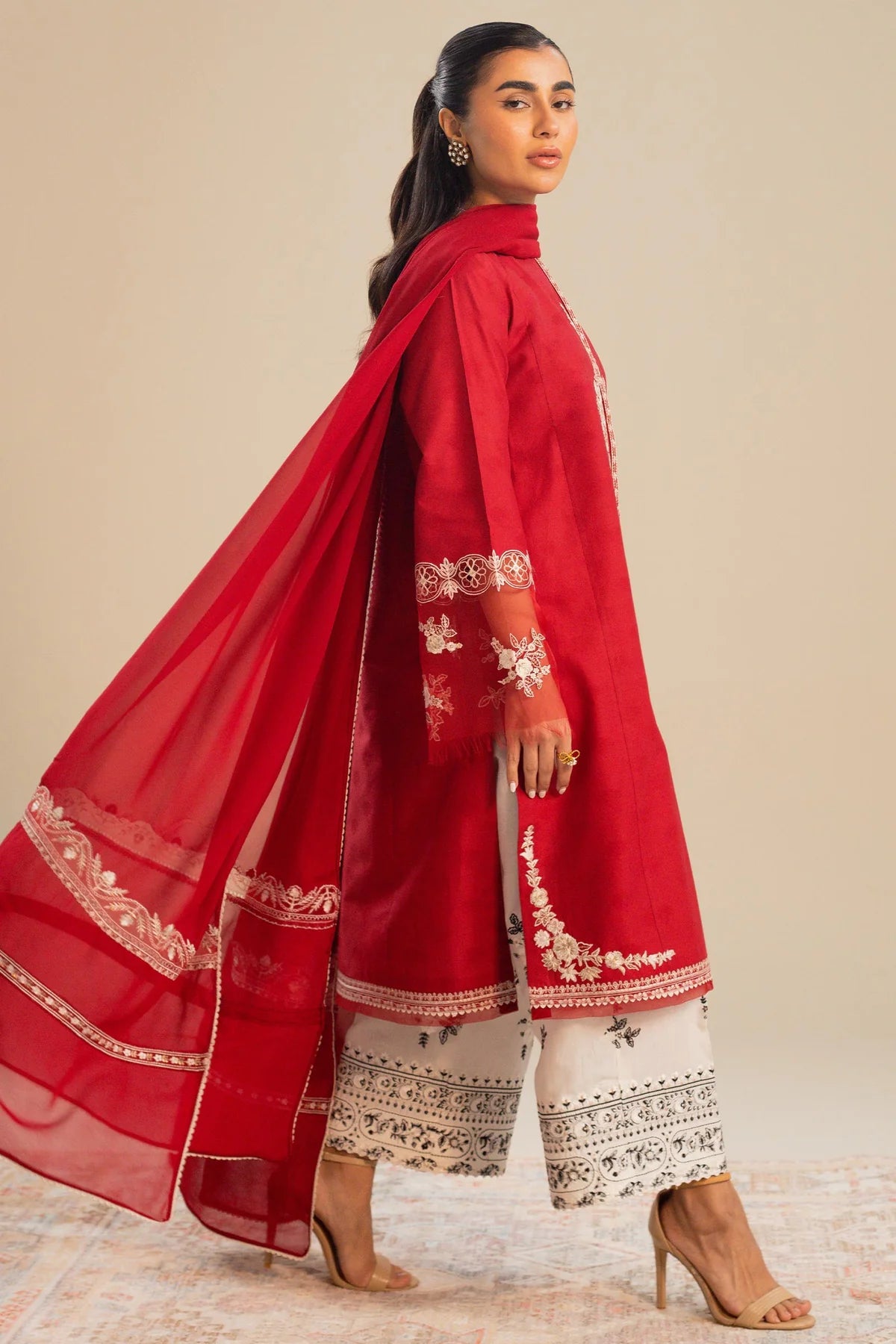 Zara Shahjahan -Cambric-3PC