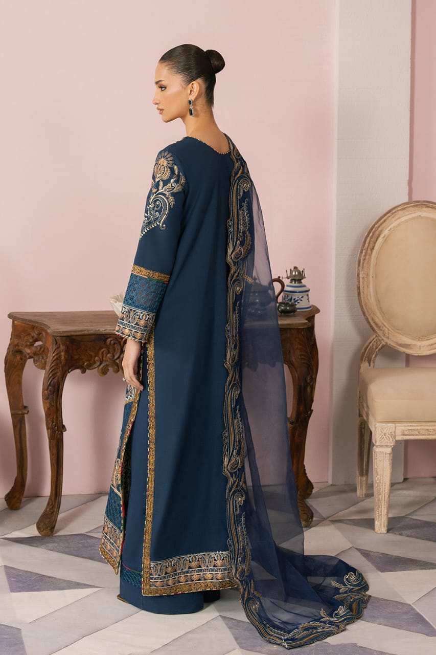Marium & Maria Embroidered Luxury Suit 3-PC Medium