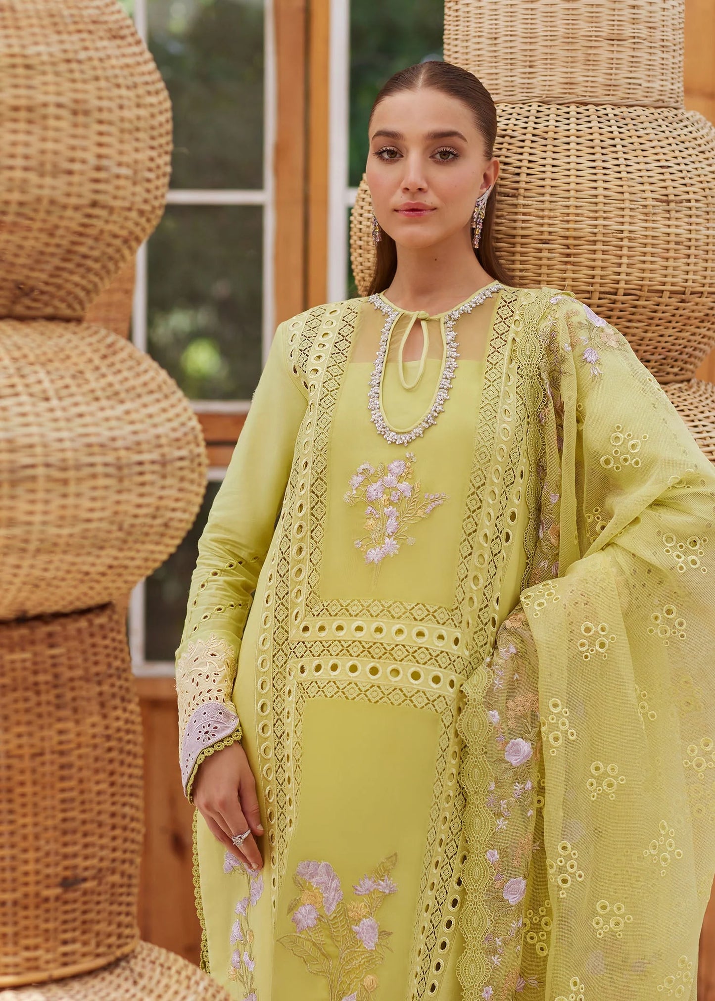 Crimson - Lawn Embroidered -3 PC