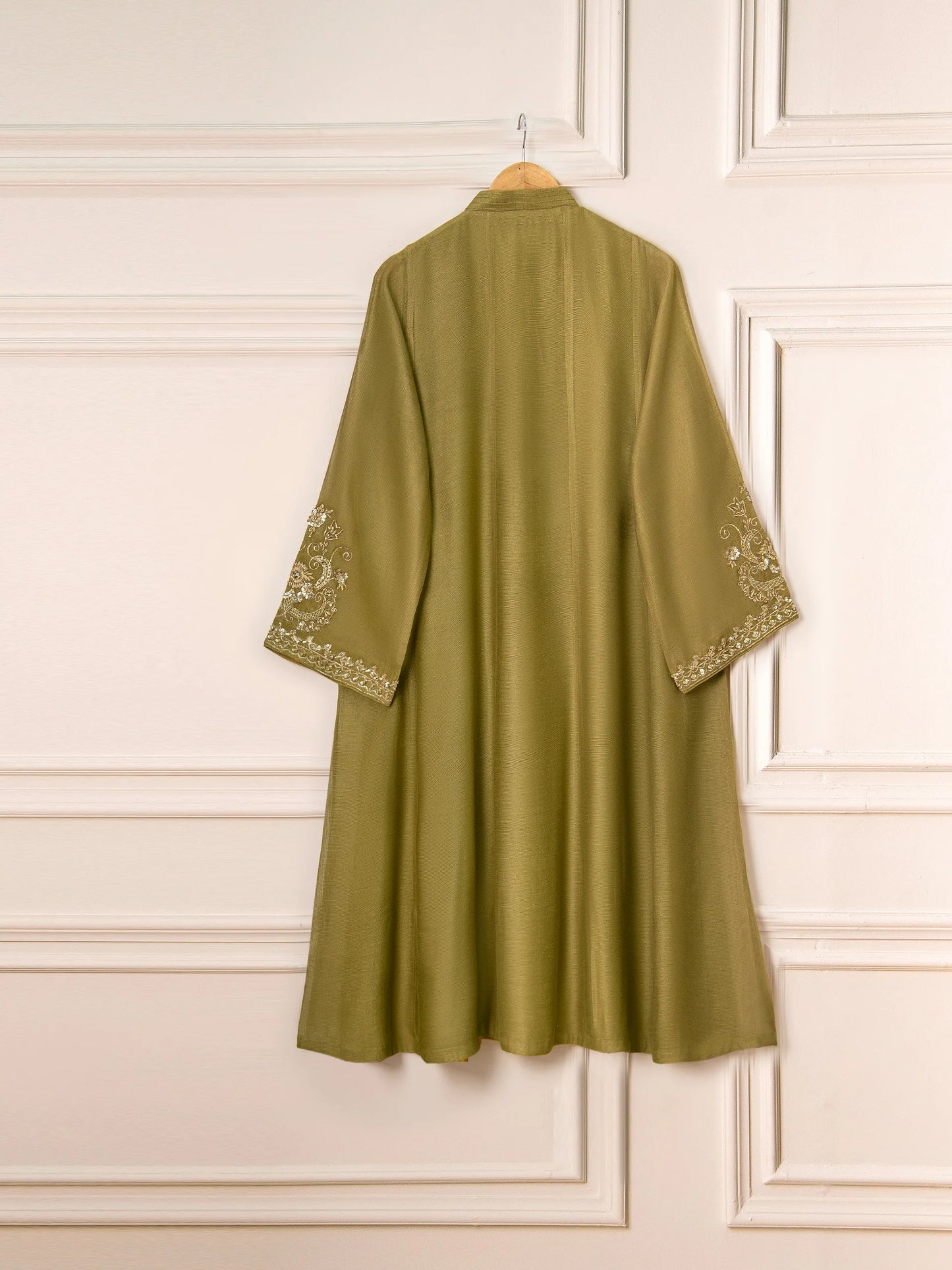 Agha Noor - Pure Cotton Net Embroidered Suit-3PC