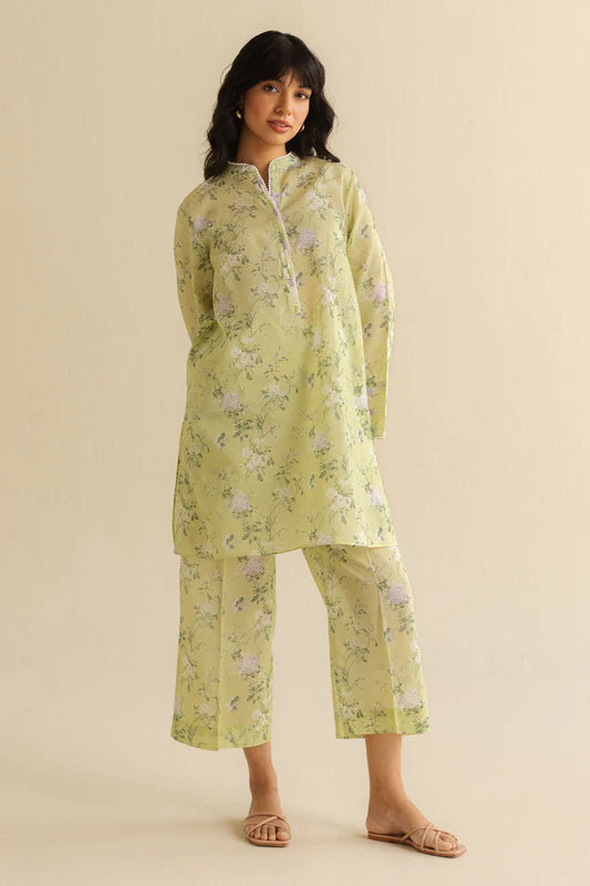 Zara Shahjahan -Printed Lawn-2PC