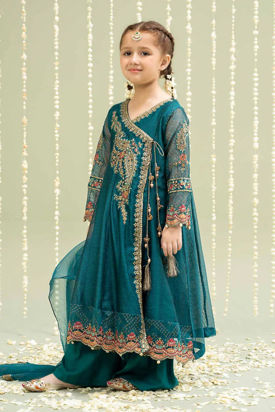 Maria  B -Embroidered Paper Cotton Suit-3PC