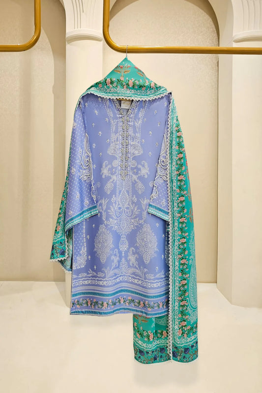 Agha Noor -Luxury Silk Pret-3PC