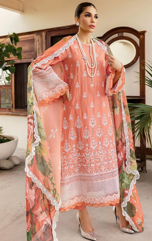 Motifz -EMBROIDERED LAWN -3Pc