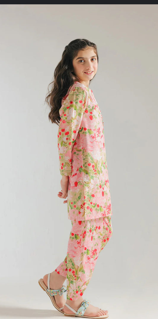 Ethnic -Printed Suit -2PC