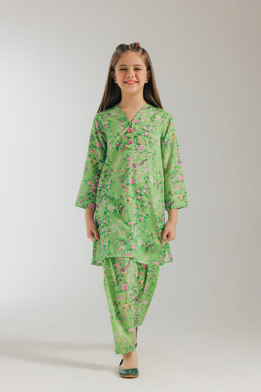 Ethnic-Printed Suit -2PC