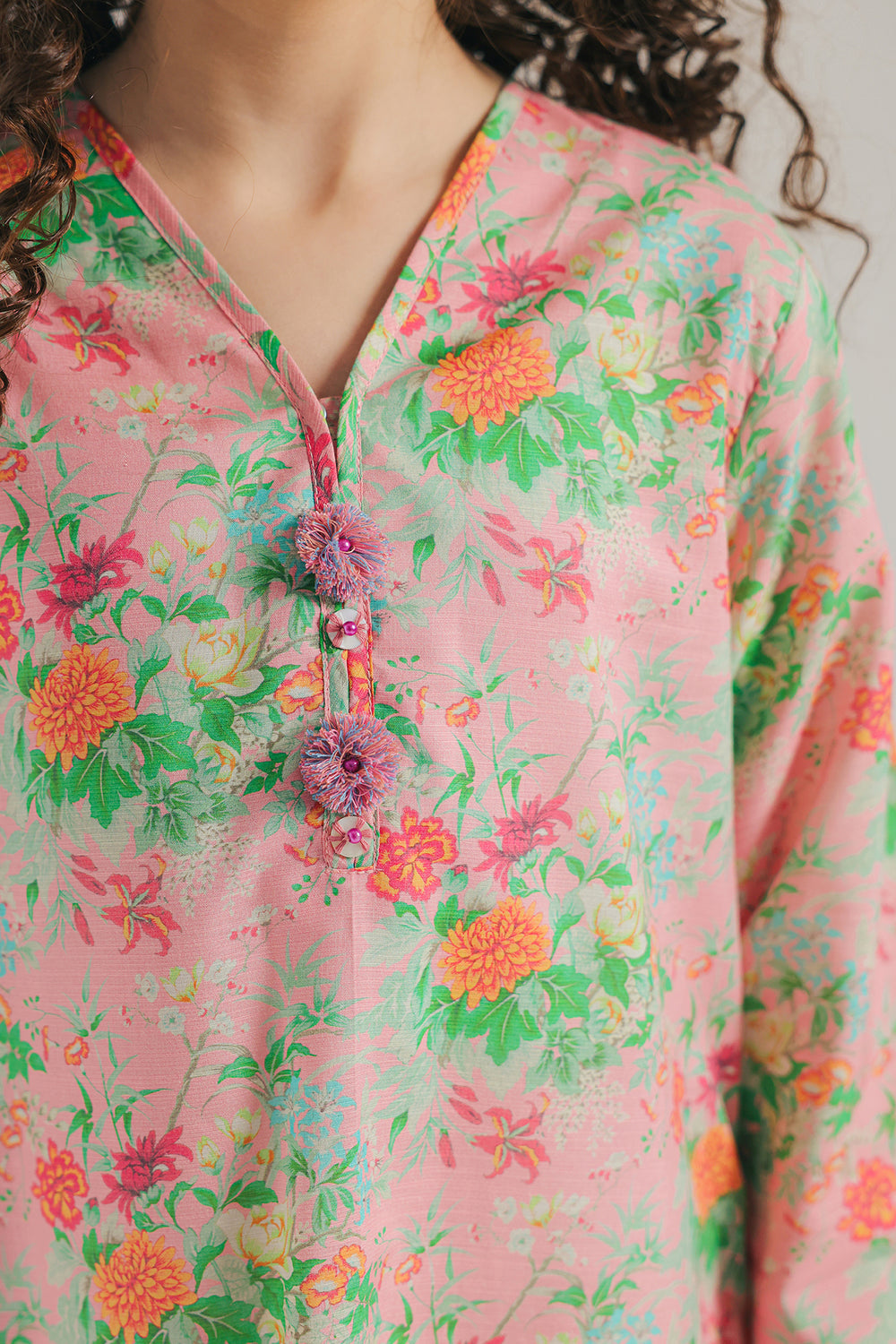 Ethnic -Printed Suit-2PC