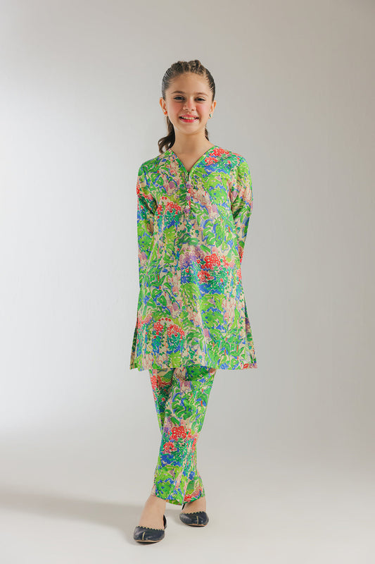 Ethnic -Printed Suit -2PC