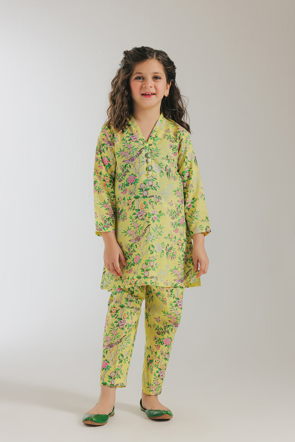 Ethnic -Printed Suit -2PC