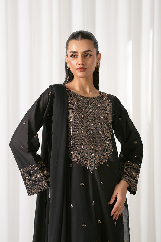 Chineyre-Lawn Embroidered Suit -3PC