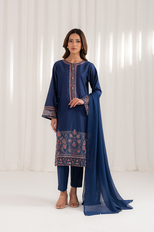 Chinyere-Embroidered Lawn Suit-3PC