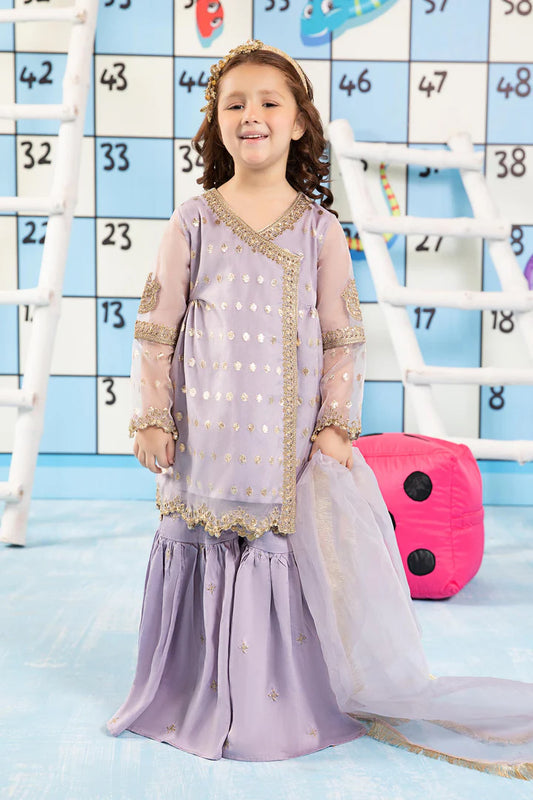 Maria B -Embroidered Organza Suit-3 PC