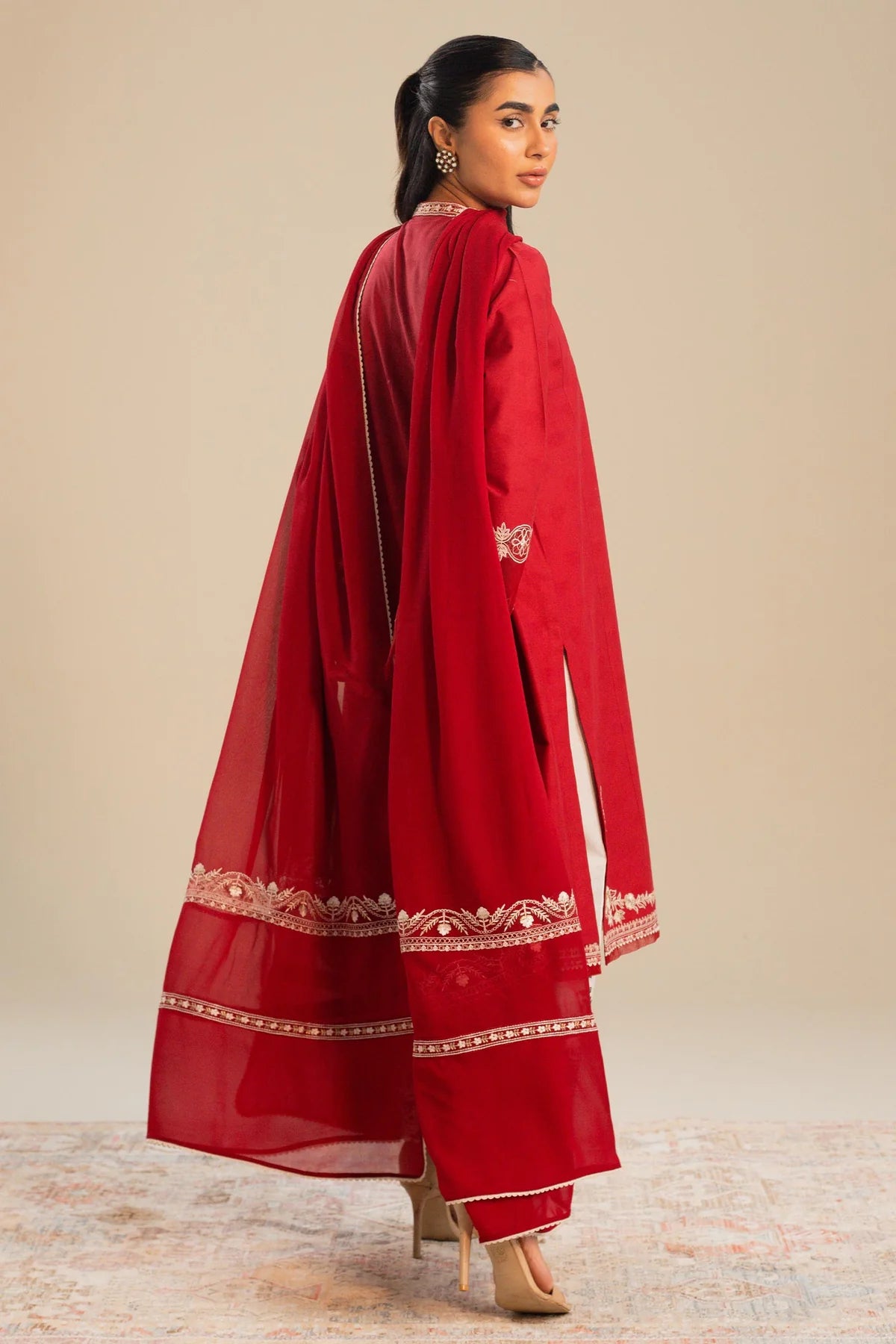 Zara Shahjahan -Cambric-3PC