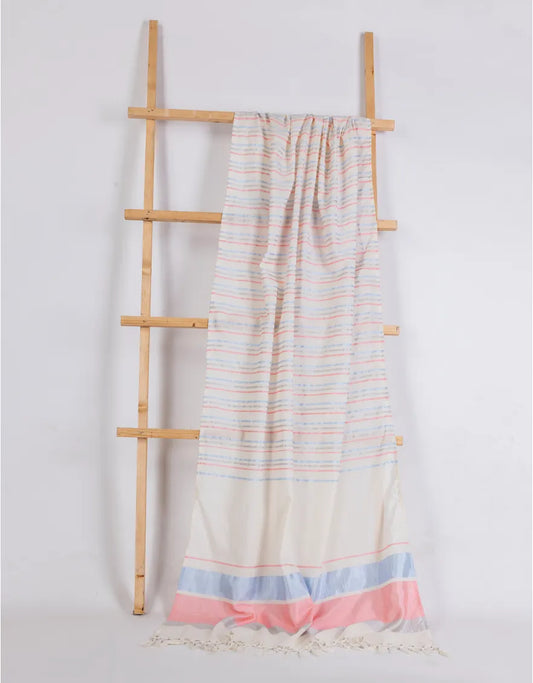BEIGE JACQUARD DUPATTA
