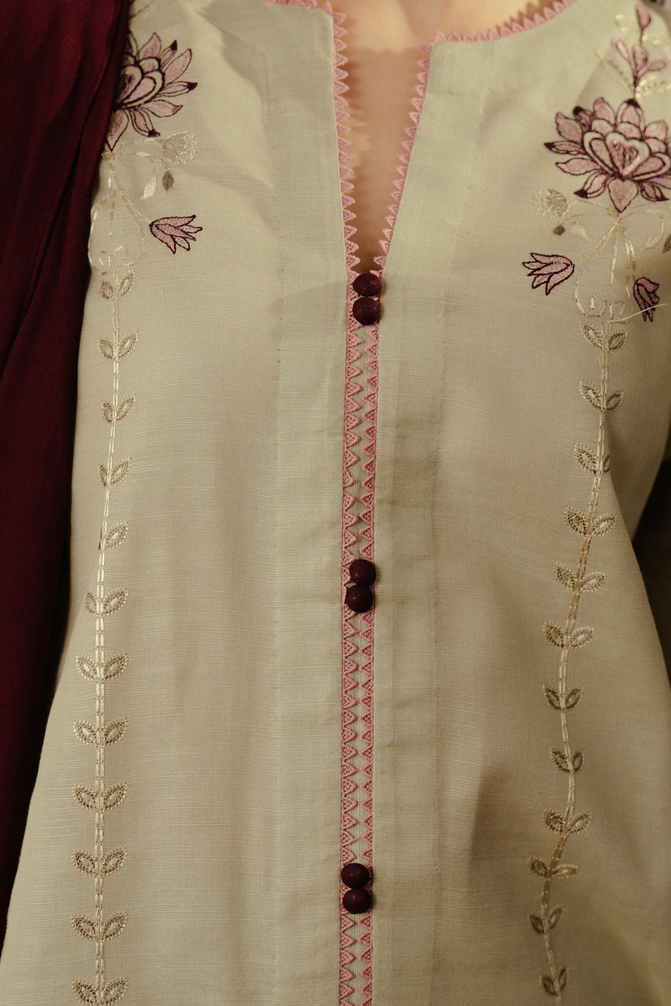 Zara Shahjahan  Embroidered  3PC Large