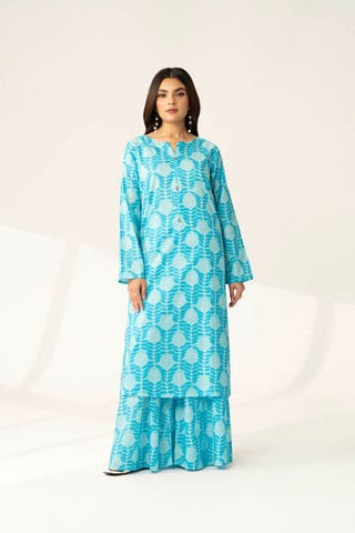 Chinyere  Lawn Printed suit 2PC Medium