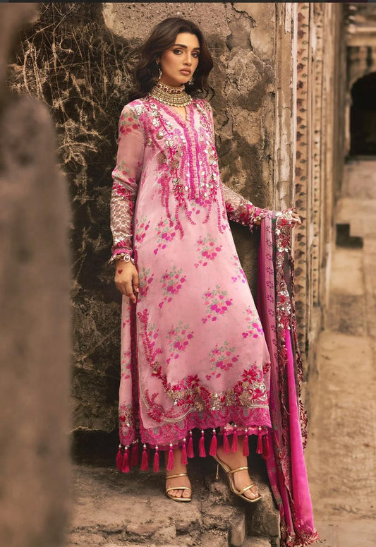 Chrizma-Luxury Embroidered Chiffon -3PC Large