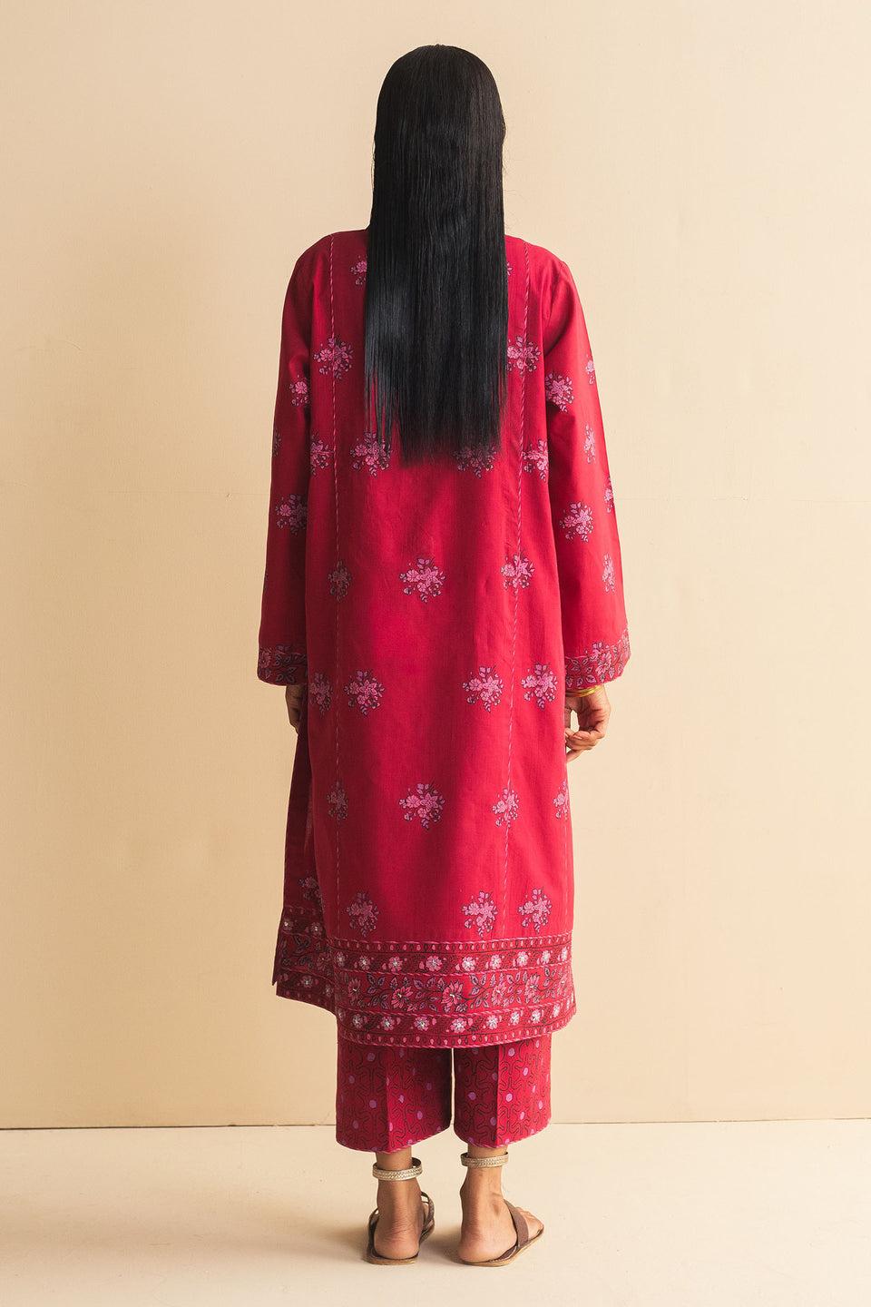 Zara Shahjahan Embroidered 2PC Small