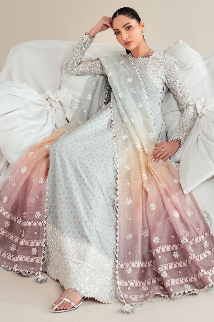 Jazmin Embriodered lawn 3PC Medium