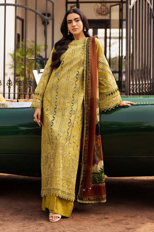 Motifz Embroidered Lawn 3PC  Medium